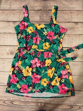 Old Navy Swimsuit Dress Wrap Style